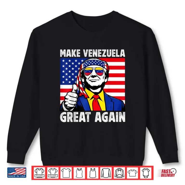 Sweatshirt American Venezuela Support Freedom Equality Venezuelan Free Shirt