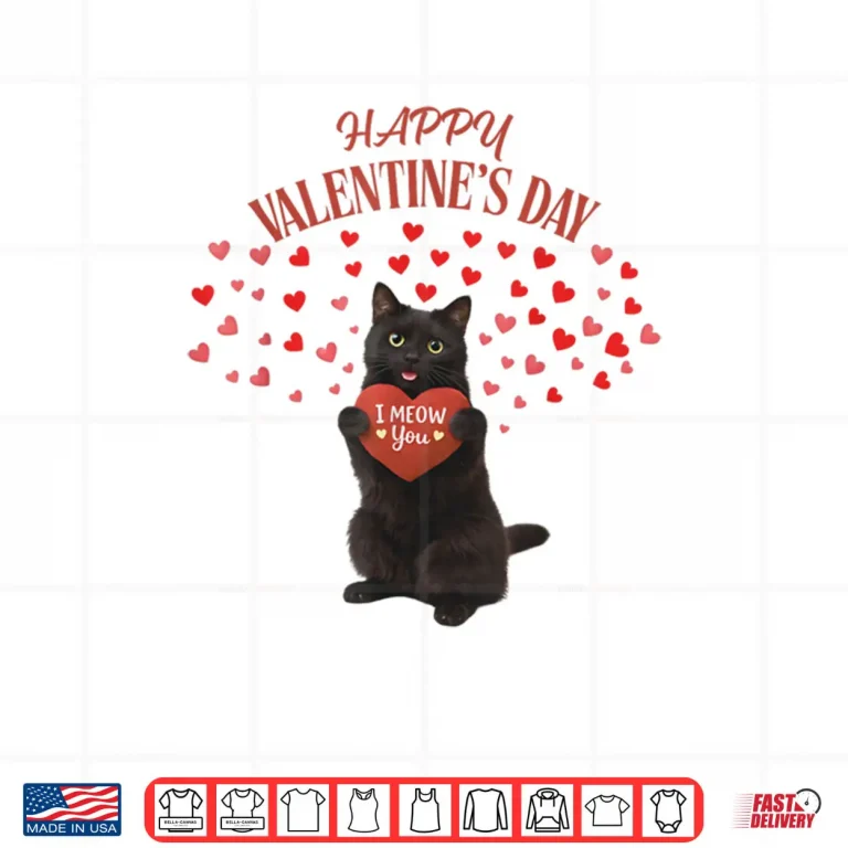 Design Happy Valentines Day Cat Shirt