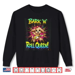 Cute Rock Puppy Guitar Shirt 1 Sweatshirt Cute Rock Puppy Guitar Shirt