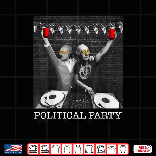 Design Political Party Presidents Washington Hamilton Drinking Shirt