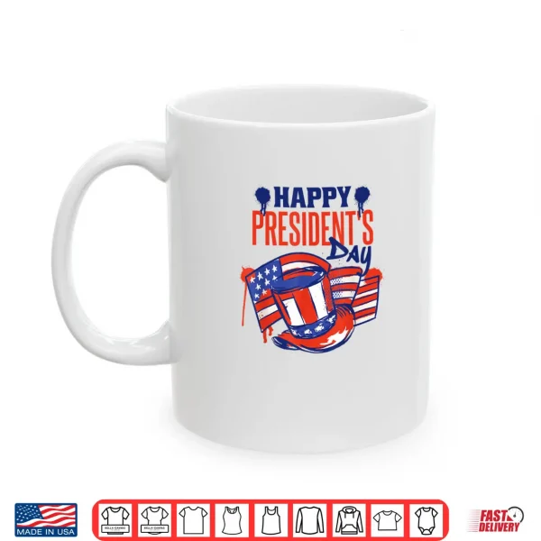 Mug Happy PresidentS Day USA Nation Flag and Presidents Day Shirt