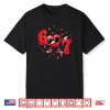 Six Seven 67 6 7 Meme Dabbing Heart Valentines Bro Shirt