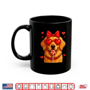 Cute Golden Retriever Valentine Heart Candy Valentines Day Shirt 3 Mug Cute Golden Retriever Valentine Heart Candy Valentines Day Shirt