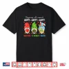 Cute Gnome Happy Valentines St Patricks Easter Holiday Shirt