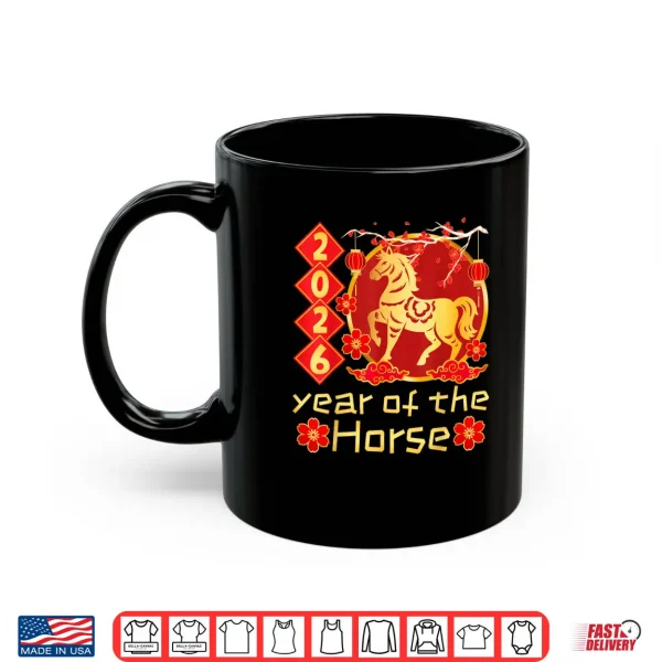 Mug Year of The Horse Lunar Chinese New Year 2026 Shirt