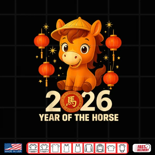 Design Year of The Horse 2026 Lunar New Year Chinese New Year 2026 Shirt