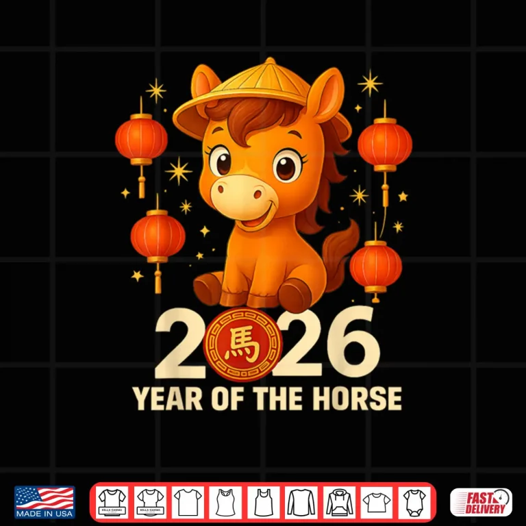 Year of The Horse 2026 Lunar New Year Chinese New Year 2026 Shirt 4 Design Year of The Horse 2026 Lunar New Year Chinese New Year 2026 Shirt