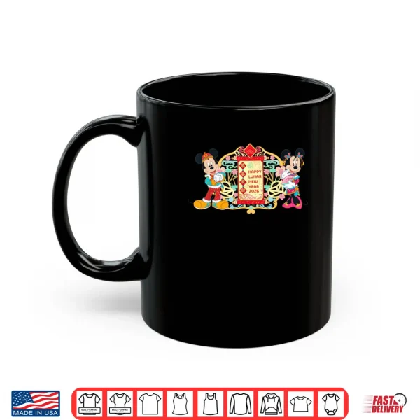 Mug Mickey Minnie Chinese Happy Lunar New Year 2026 Shirt