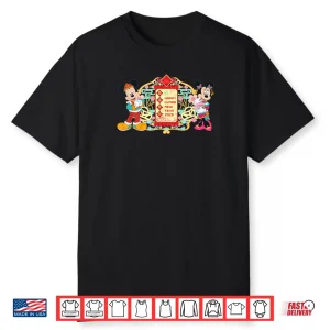 Mickey & Minnie Chinese Happy Lunar New Year 2026 Shirt
