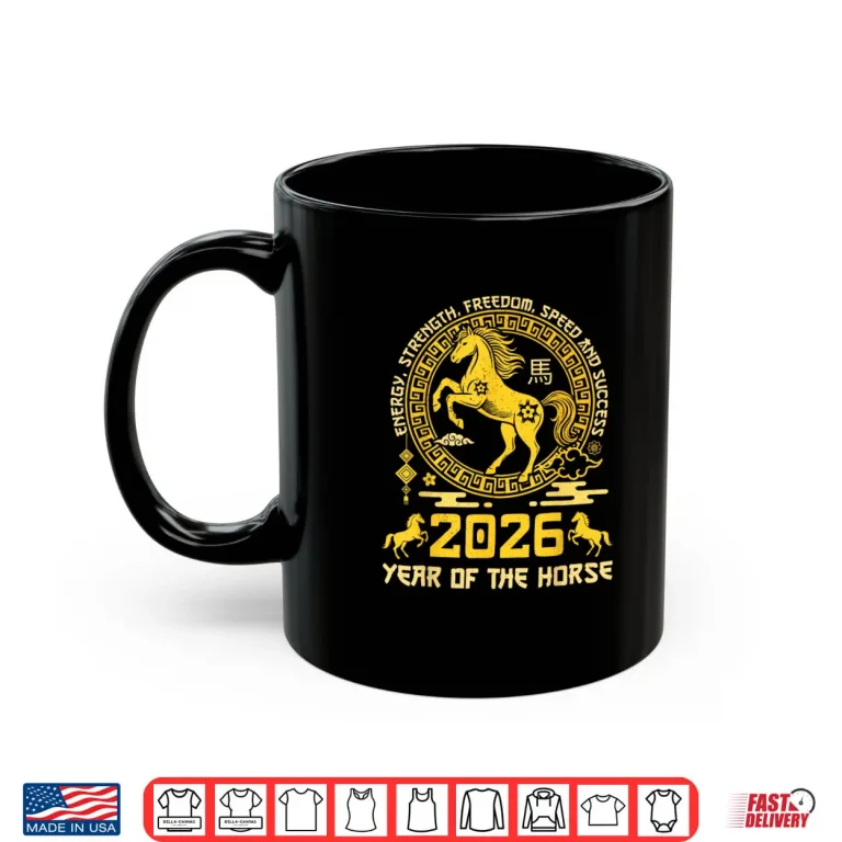 Mug Happy Lunar Chinese New Year of The Horse 2026 Shirt