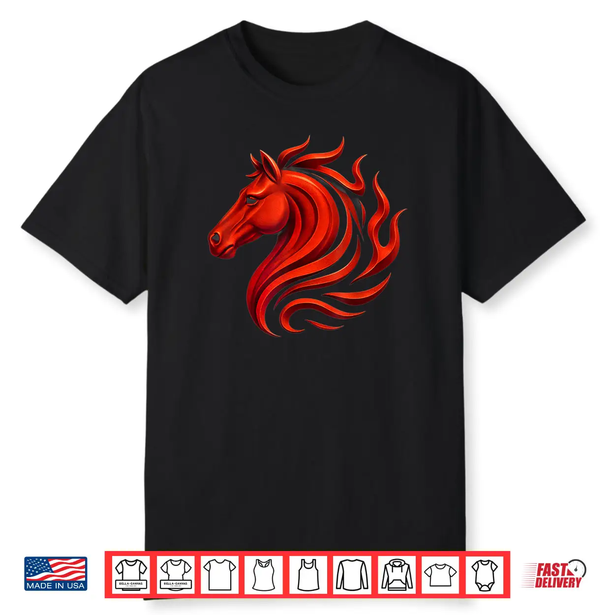 Fire Horse Chinese Zodiac Symbol 2026 Lunar New Year Shirt Fire Horse Chinese Zodiac Symbol 2026 Lunar New Year Shirt