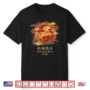 Chinese New Year 2026 Year of The Horse Shirt