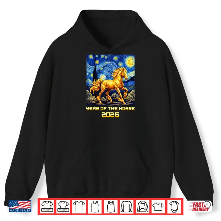 Chinese New Year 2026 Year of The Horse Lunar New Year 2026 Shirt 2 Hoodie Chinese New Year 2026 Year of The Horse Lunar New Year 2026 Shirt