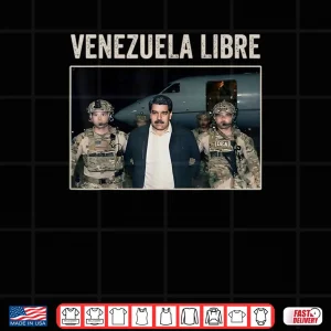 Design Venezuela Libre Nicolas Maduro Captured Shirt