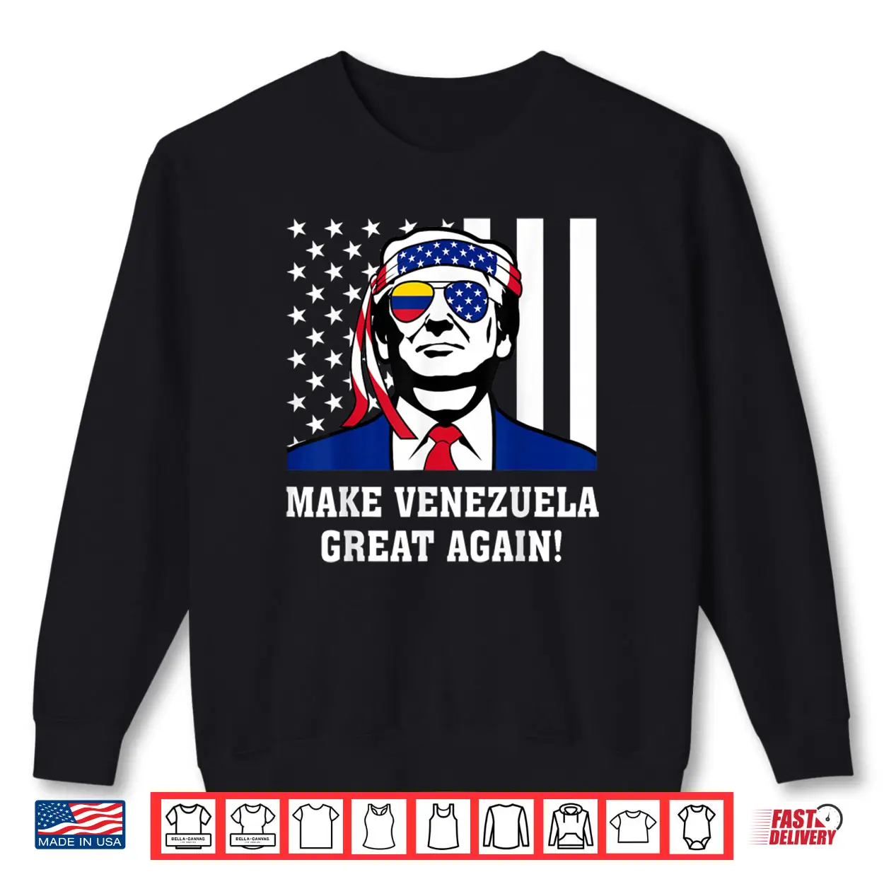 Trump Make Venezuela Great Again Shirt Trump Make Venezuela Great Again Shirt