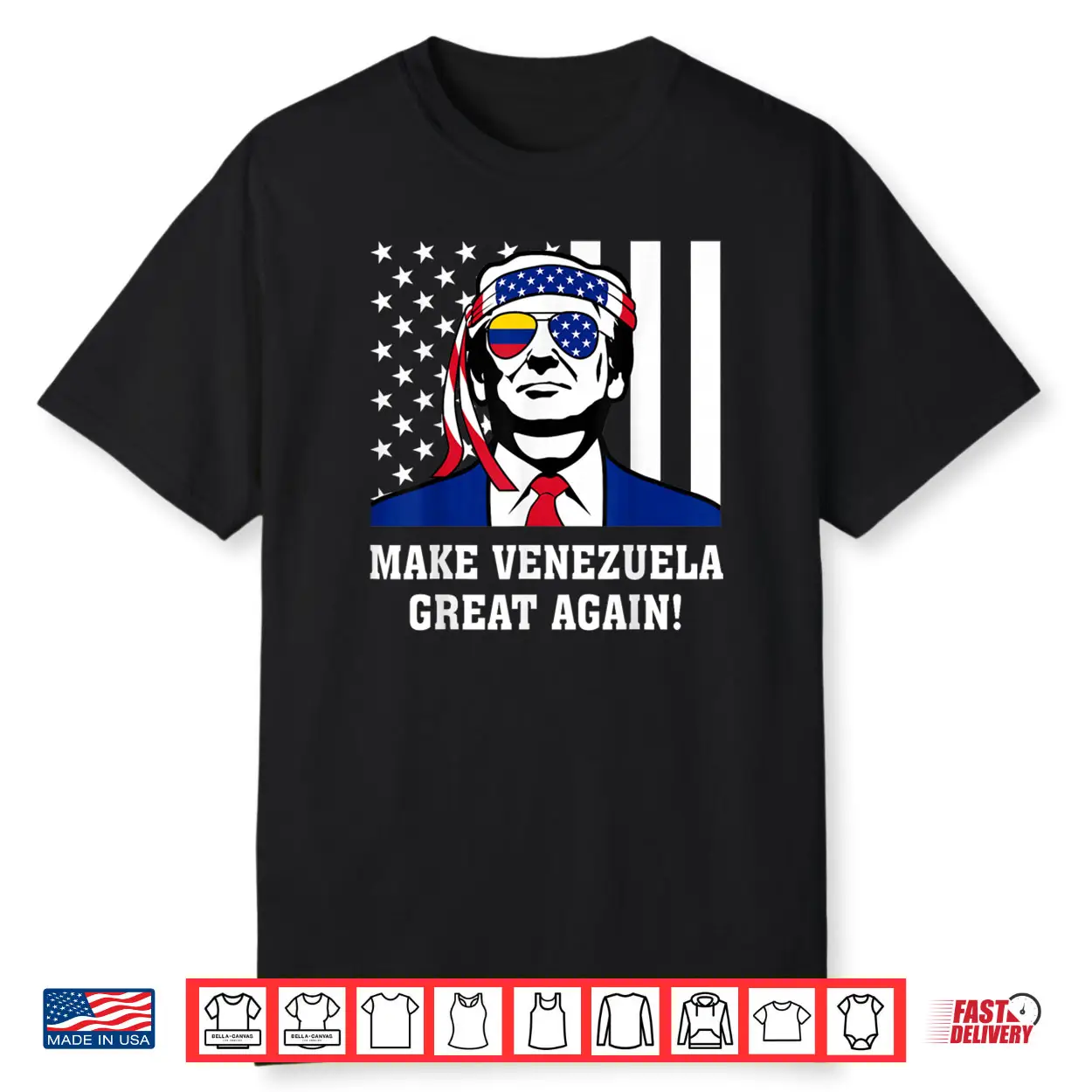 Trump Make Venezuela Great Again Shirt Trump Make Venezuela Great Again Shirt