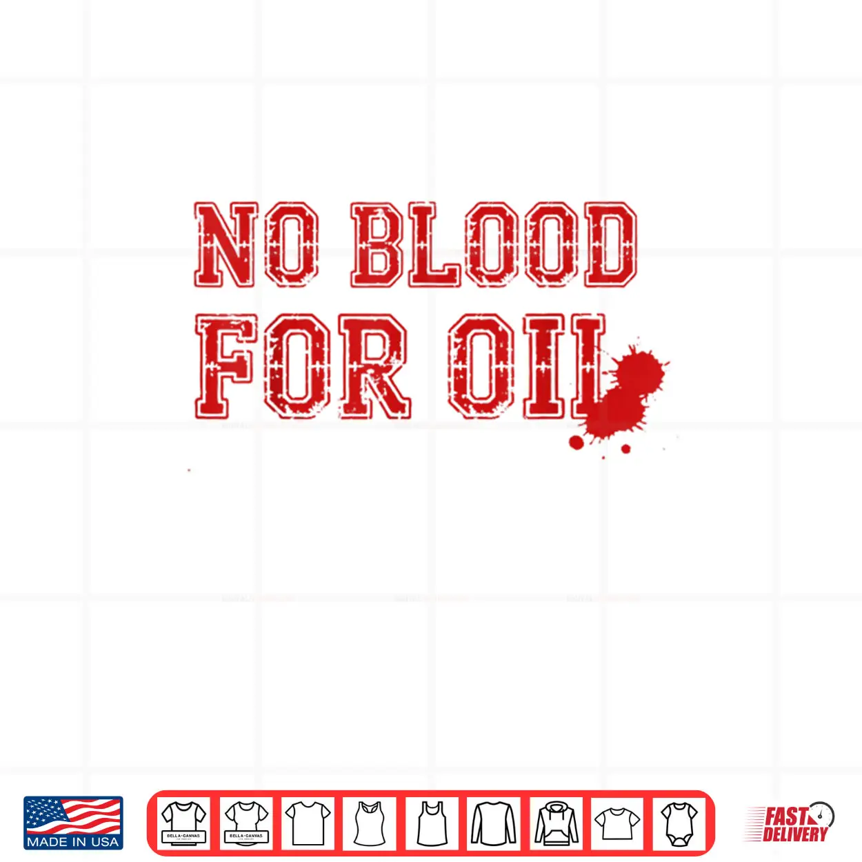 No Blood for Oil Shirt No Blood for Oil Shirt