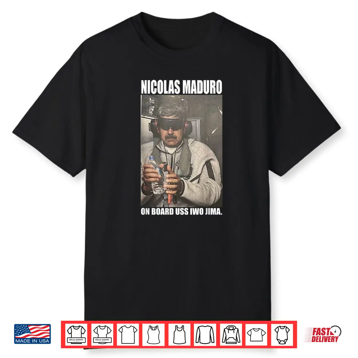 Nicolas Maduro On Board Shirt Nicolas Maduro On Board Shirt
