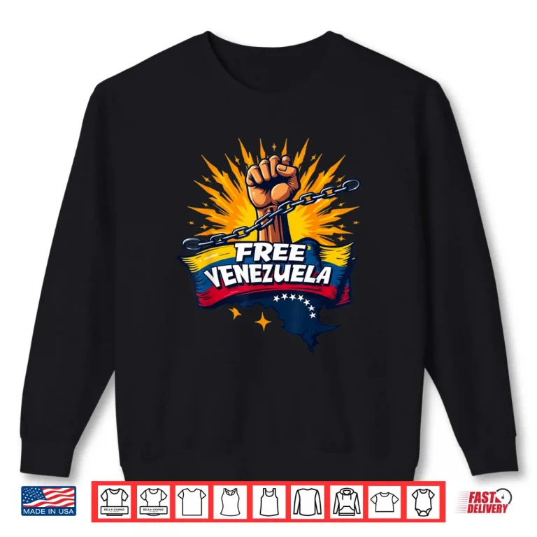 Sweatshirt Free Venezuela Shirt