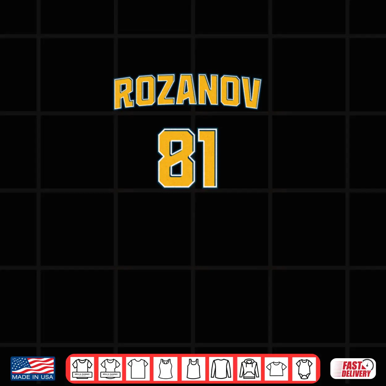 Rozanov 81 Varsity Shirt Rozanov 81 Varsity Shirt