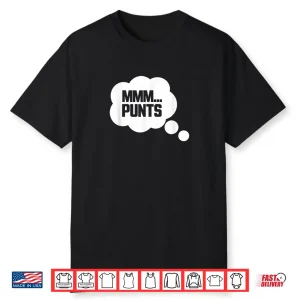 MMM Punts Funny Tailgate Football Game Slogan Shirt