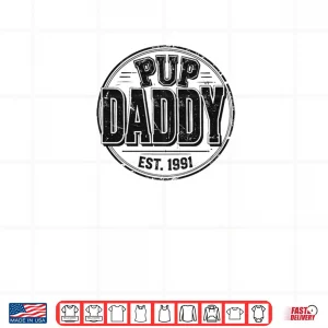 Design Pup Daddy Retro 1991 Shirt