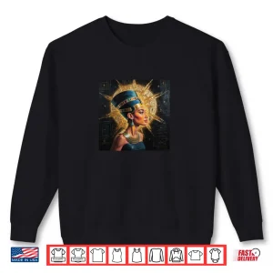Sweatshirt Nefertiti African American Black Queen Shirt