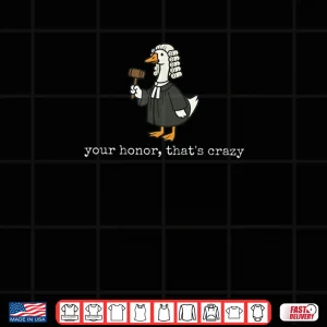 Design Goose Silly Lawyer Law School Graduation Future Lawyer Shirt