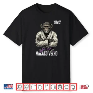 Seasoned Grappler BJJ Purple Belt Monkey Brazilian Jiu Jitsu Shirt
