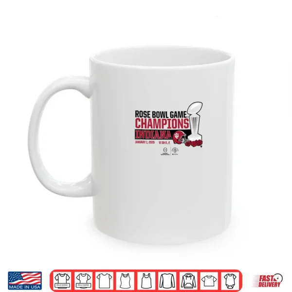 Mug Indiana 2025 26 College Football Playoff Rose Bowl Trophy Shirt