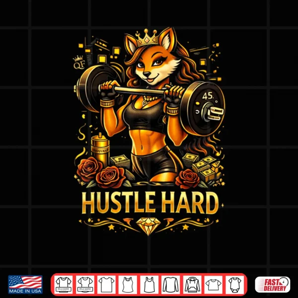 Design Hustle Hard Shirt