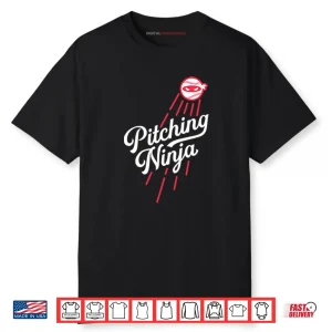 Los Angeles Dodgers Pitching Ninja Shirt