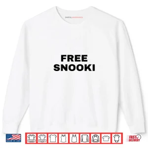 Sweatshirt Retro Free Snooki Vintage Shirt