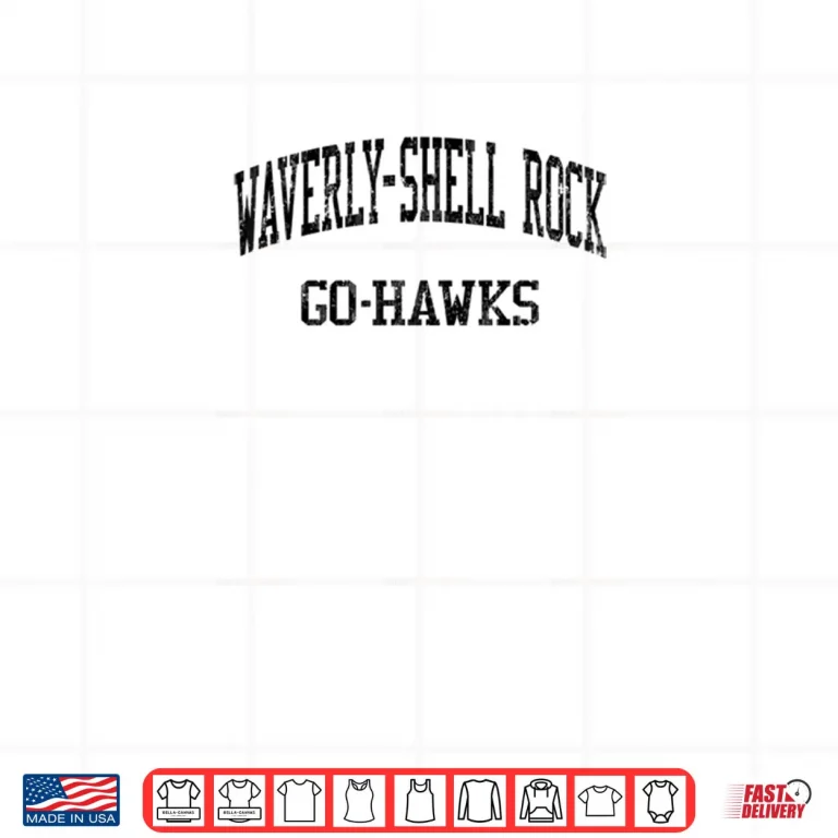 Design Waverly Shell Rock High School HS Waverly IA Vintage Sports Shirt