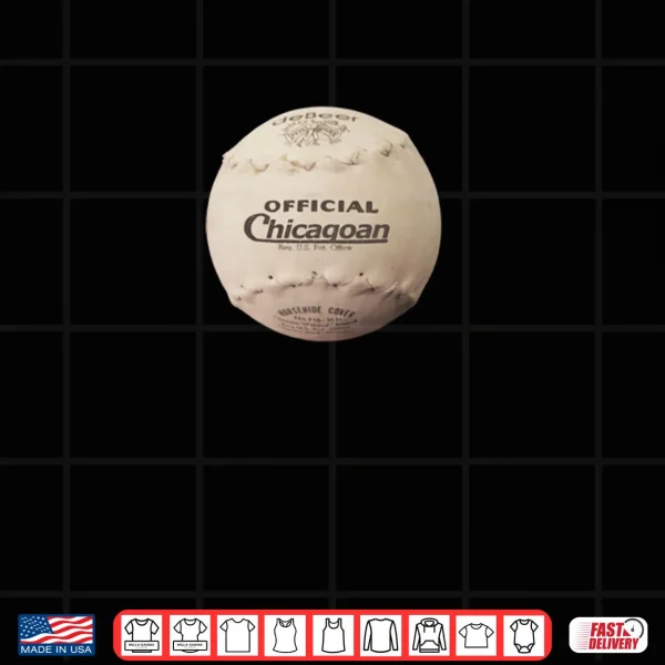 Design Official Chicagoan Softball Logo Parody Shirt