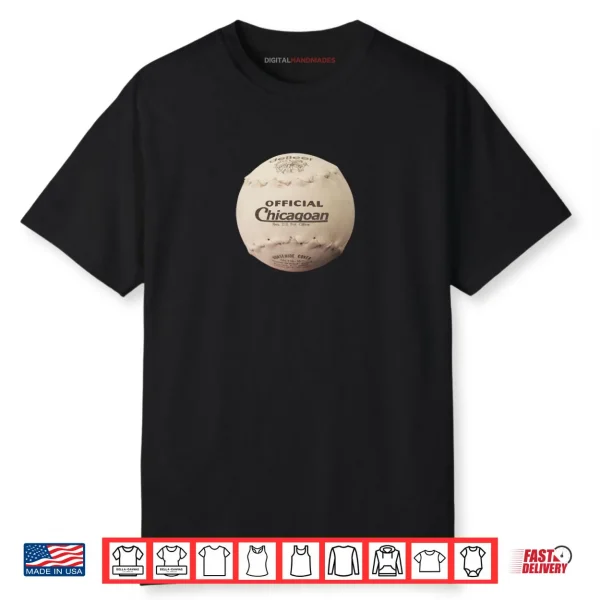 Official Chicagoan Softball Logo Parody Shirt