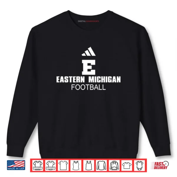 Sweatshirt Issac Reed Eastern Michigan Football Shirt 1