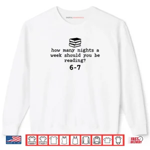 Sweatshirt English Teacher Haunted By 6 7 Funny Halloween 67 Reading Shirt