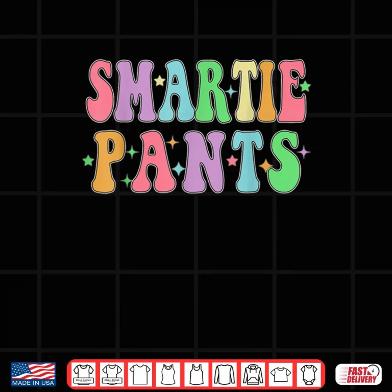 Cute Little Miss Smarty Pants Smartie Costume Halloween Game Shirt 3 Design Cute Little Miss Smarty Pants Smartie Costume Halloween Game Shirt