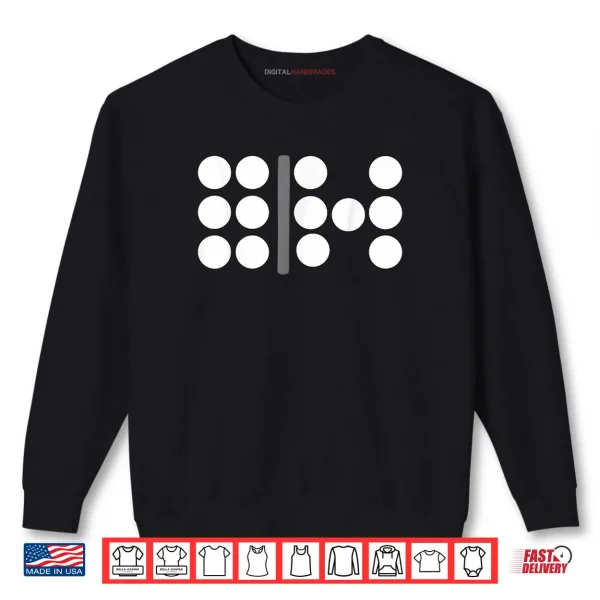 Sweatshirt Domino 6 and 7 Matching 67 Dominos Group Costumes 6 7 Shirt