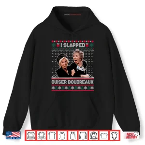 Hoodie I Slap Ouiser Boudreaux Christmas Shirt 1