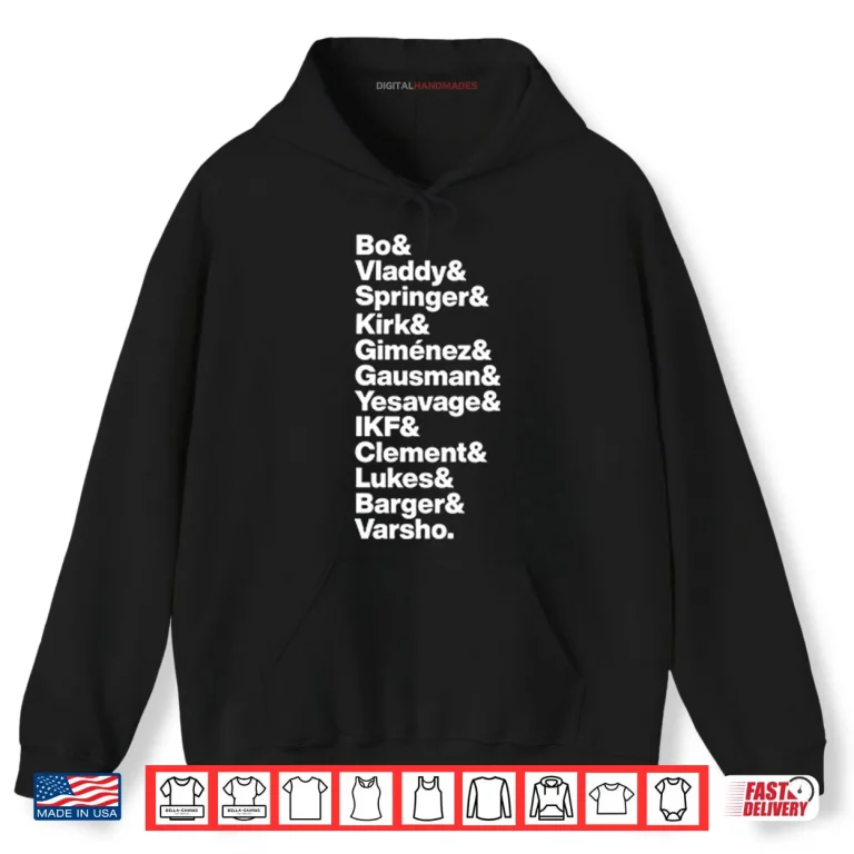 Hoodie Blue Jays Players T ShirtBlue Jays Players Shirt