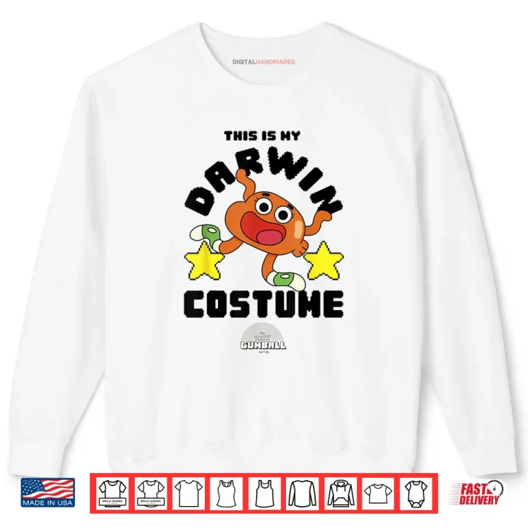 Sweatshirt The Amazing World of Gumball This is My Darwin Costume Shirt
