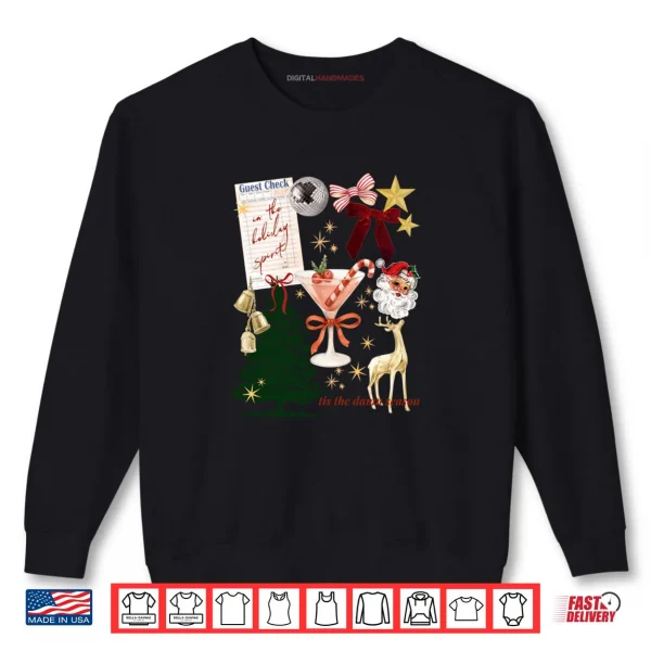 Sweatshirt Holiday Vibes In the Holiday Spirit Shirt