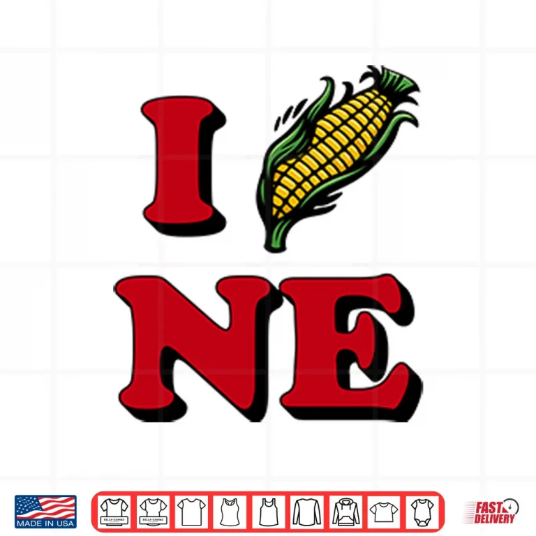 Design I Corn NE Nebraska Shirt