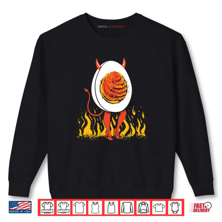 Deviled Egg Unisex Funny Shirt 1 Sweatshirt Deviled Egg Unisex Funny Shirt