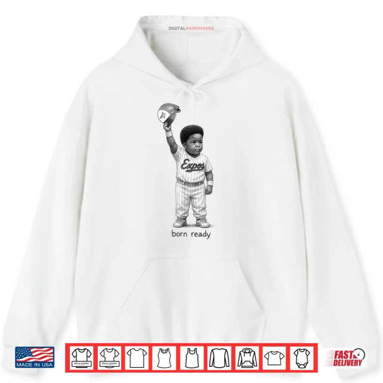 Hoodie Born Ready Baby Vladdy Official Shirt