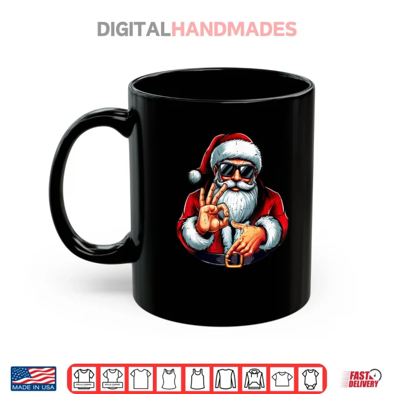 Mug Six Seven 6 7 Meme Santa Christmas Shirt