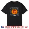 Pumpkin Pie Math Thanksgiving Halloween Pi Day Shirt