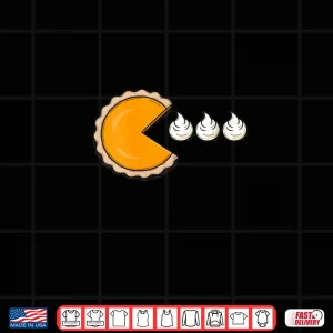 Pumpkin Pie Chasing Whipped Cream Funny Thanksgiving Shirt 4 Design Pumpkin Pie Chasing Whipped Cream Funny Thanksgiving Shirt